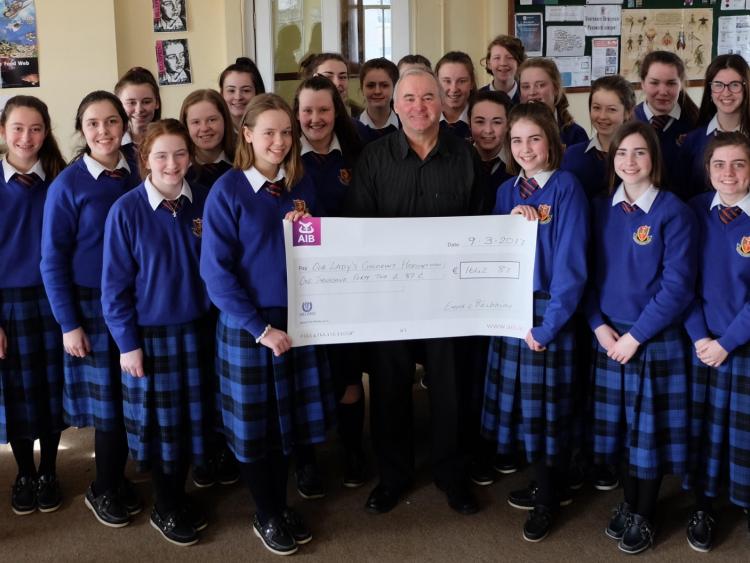 St Vincent's students raise vital funds for Crumlin Children's Hospital