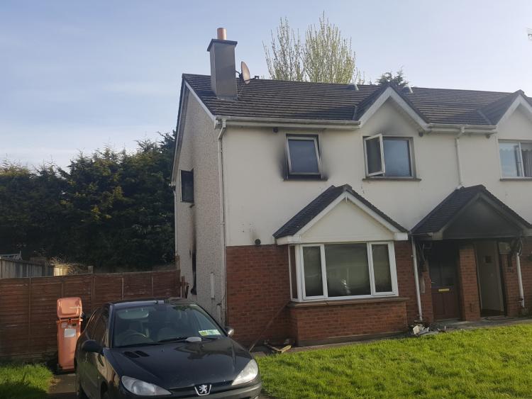 Fire service called out to blaze at Dundalk home