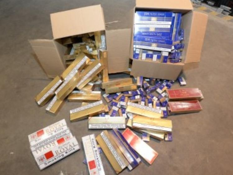 Large haul of illegal cigarettes seized during Revenue raids in Dundalk