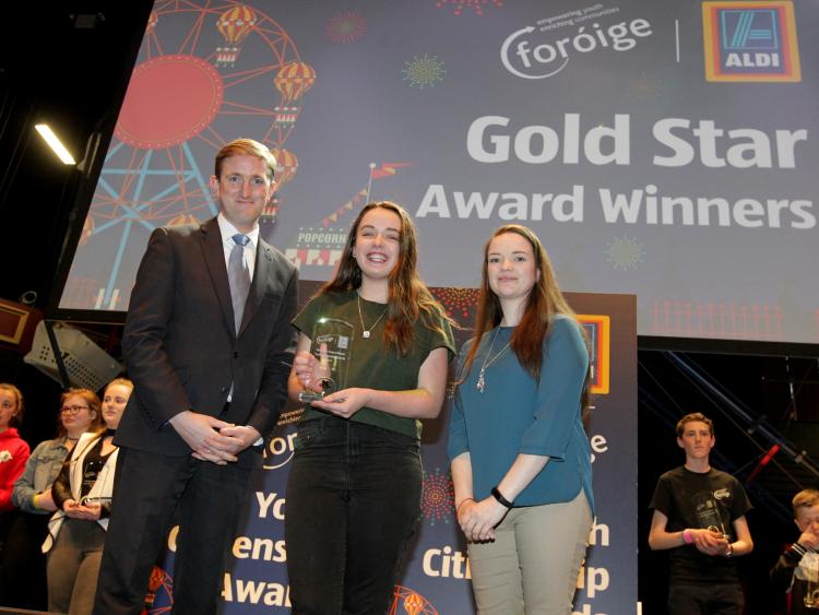 Louth girl wins gold at Youth Citizenship Awards