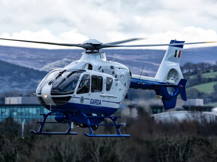 Garda Air Support carry out search in Ravensdale