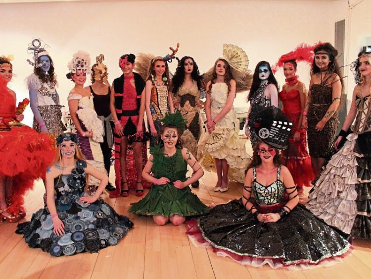 Students from St Vincent's land place in Junk Kouture grand final
