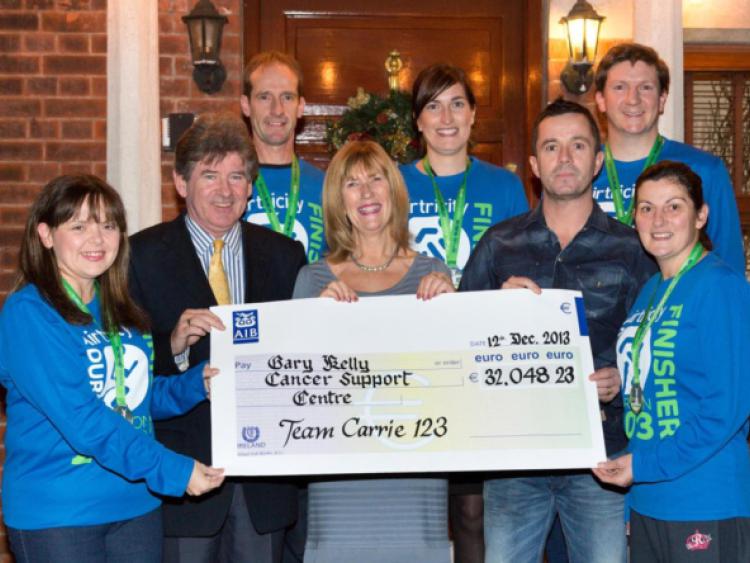 Carrie team once again raised a
marathon amount for good causes 