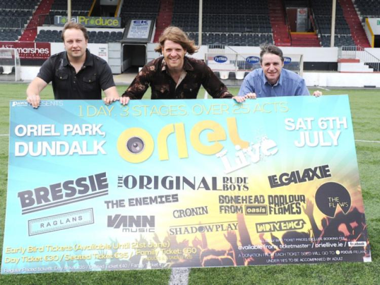 Bressie to headline suprise Oriel Park concert in July 