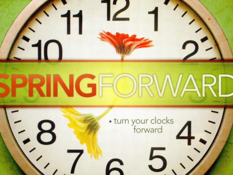 Don&rsquo;t forget to spring forward this weekend! 