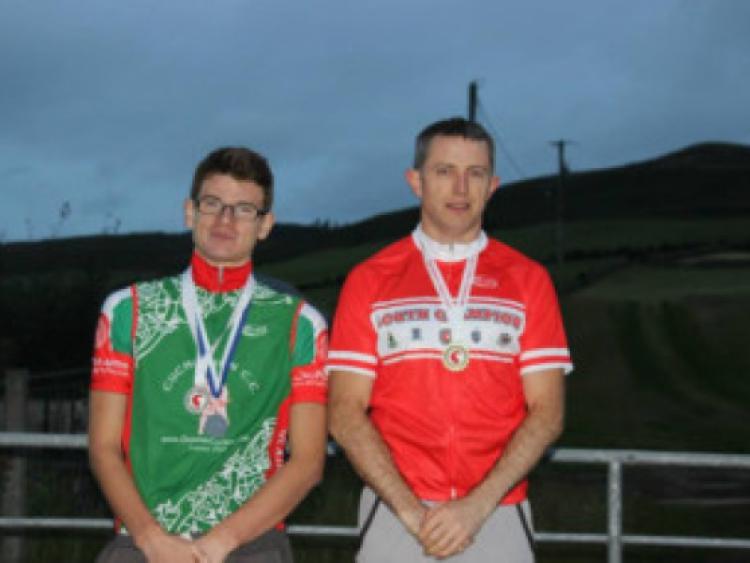 Winner of the Louth Hill Climb Championships, Tomas McCabe and runner-up Nathan McGreehan