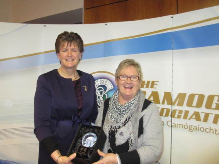 Camogie 
honour 
for Ann 