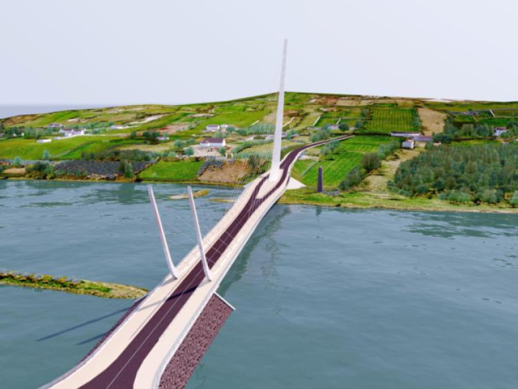 Undated Louth Council handout artist's impression of the Narrow Water Bridge project as the long-awaited plans for the cross border bridge at the site of one of the worst atrocities of the Troubles have been binned because of costs. PRESS ASSOCIATION Photo. Issue date: Tuesday July 9, 2013. Council bosses in Co Louth have pulled the plug after bids for the job from construction firms came in substantially above budget. Despite five years' planning and funding from Europe, Dublin and Stormont, Louth County Council said contractors' prices were considerably higher than the figures its officials have been working from. "This leaves us with a substantial funding shortfall. Our focus now is on seeing if this can be filled through any combination of additional funding and cost reductions," a spokesman said. See PA story TRANSPORT NarrowWater Ireland. Photo credit should read: Louth County Council/PA Wire NOTE TO EDITORS: This handout photo may only be used in for editorial reporting purposes for the contemporaneou