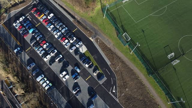New Seven Brethren long stay car park. Credit: North Devon Council