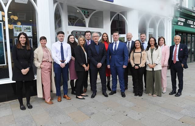 The DNG Duffy team celebrating 25 years in business. Photo: Arthur Kinahan