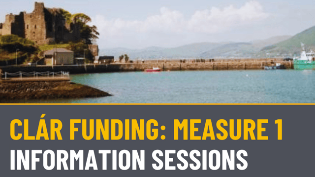 Grants of up to €65,000 are available. Each county may also submit two larger projects for funding of up to €100,000