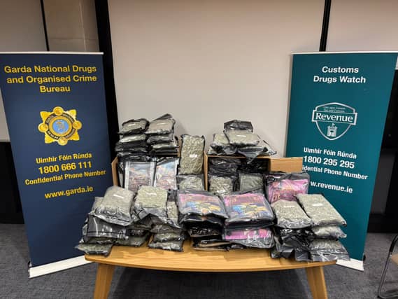 The seized drugs are now subject to analysis by Forensic Science Ireland.