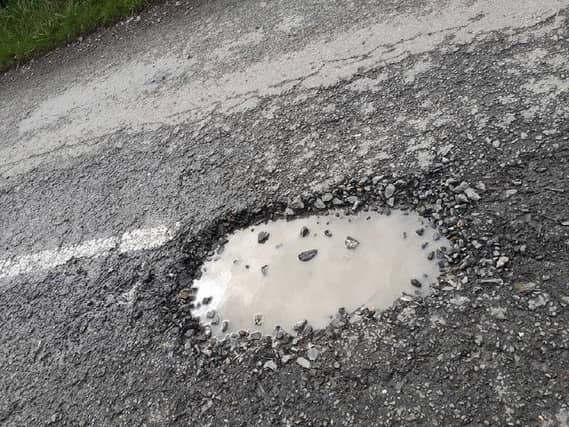 Louth County Council said it has repaired up to 3,500 potholes in the last eight weeks