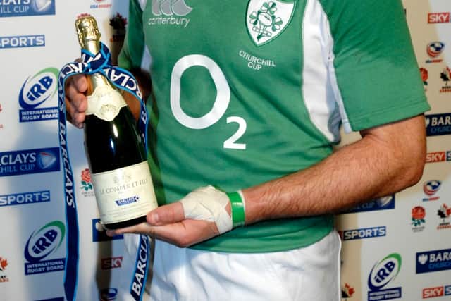 Jeremy (pictured below in his Ireland days) said they moved around a lot with his rugby career taking him to England but Ruth “was always by my side”.
