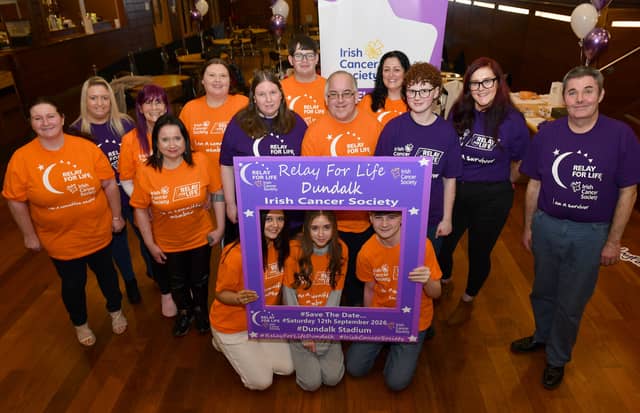 Committee members at the launch of Relay for Life held in Dundalk Stadium/ Photo by Ken Finegan-Newspics Photography