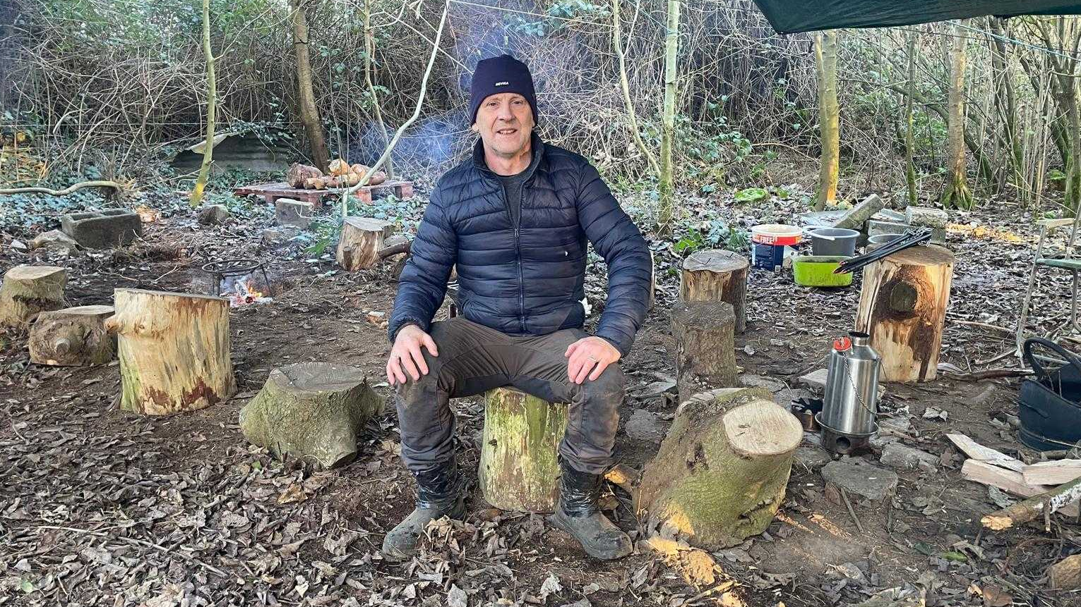 Ciarán Brennan, Founder of the Stonhouse Forest School, Dunleer, Co.Louth