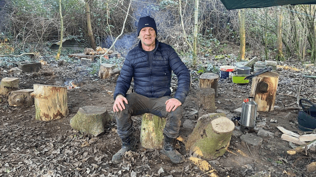 Ciarán Brennan, Founder of the Stonhouse Forest School, Dunleer, Co.Louth