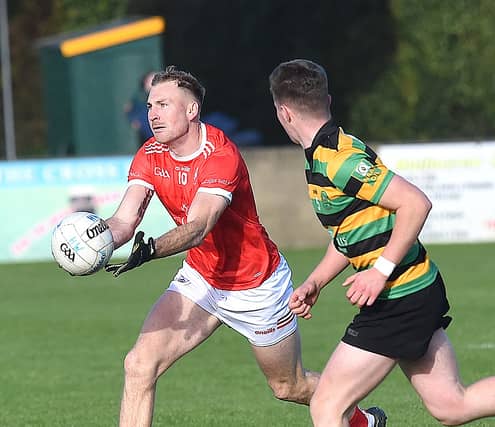 Hutnerstown will face Tubberclair in the last four on Saturday. Photo by Arthur Kinahan