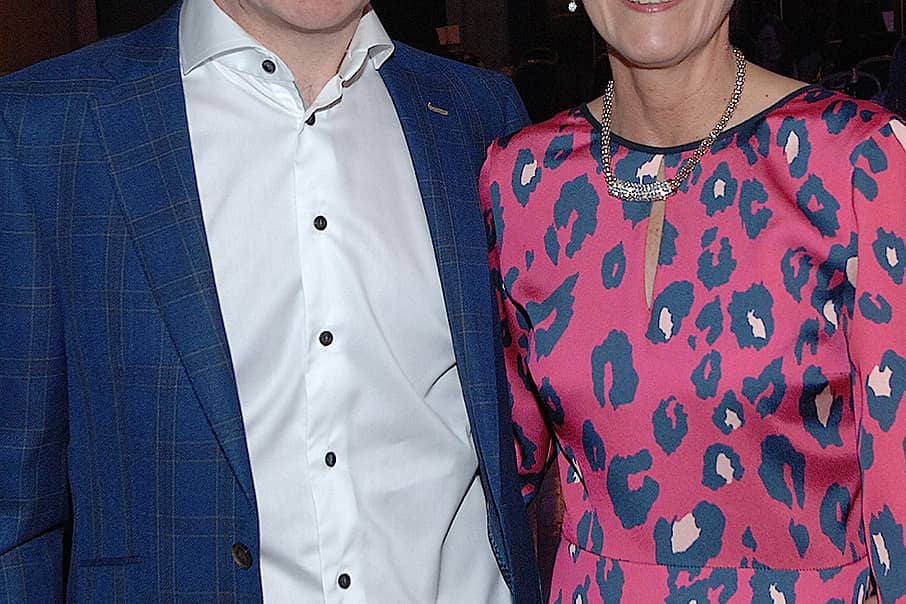 Kevin and Ann McEntaggart enjoying a previous Kilkerley Emmets Dinner Dance. Photo: Arthur Kinahan