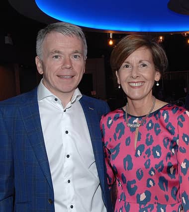 Kevin and Ann McEntaggart enjoying a previous Kilkerley Emmets Dinner Dance. Photo: Arthur Kinahan