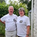 John and Mireille Sweeney are undertaking the walk to put pressure on the Irish government to take a stronger stance in relation to Israel
