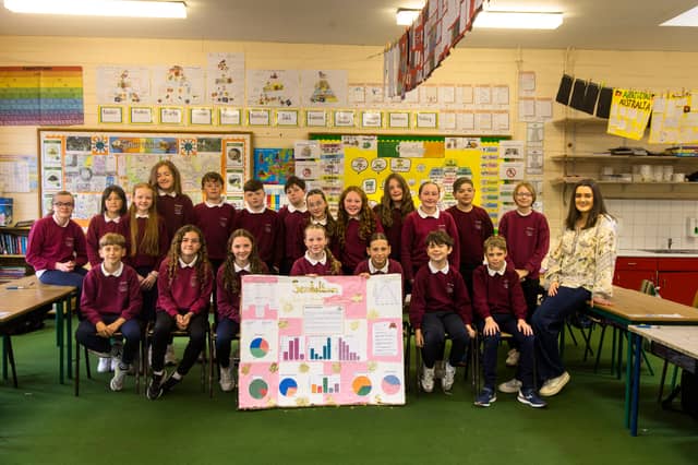 Students from Rampark National School