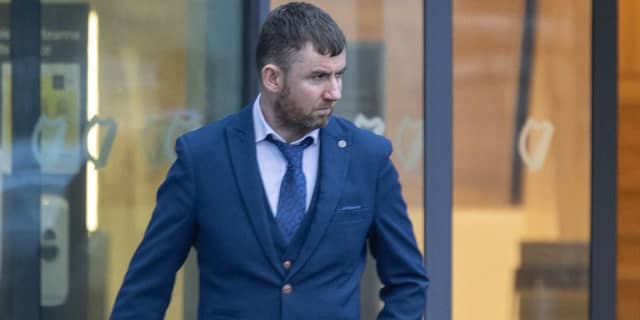 Tomas Gallagher at Donegal Circuit Court. Photo: North West Newspix