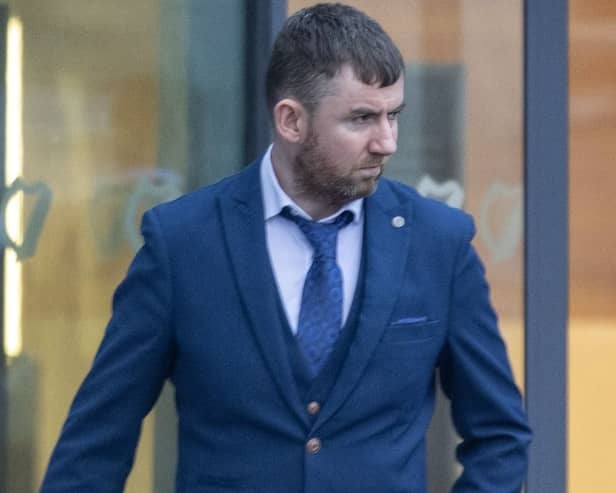 Tomas Gallagher at Donegal Circuit Court. Photo: North West Newspix