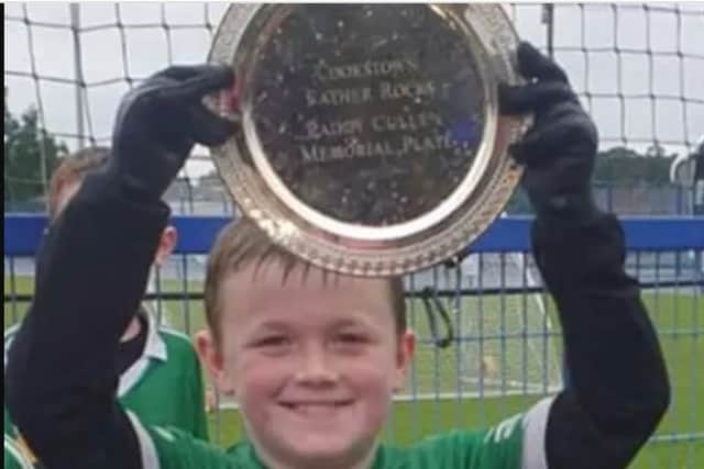 Ronan and his family were in Bundoran on a weekend break and he was returning to an apartment with two other children having gone to get fruit shoots when the collision occurred.