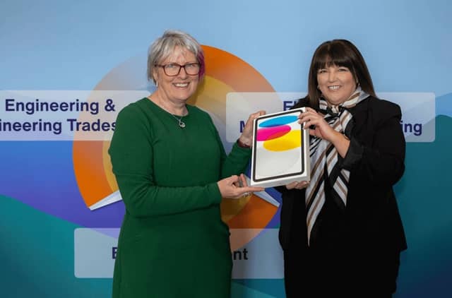 Denise Quigley, Head of Department of the Built Environment at DkIT and Michelle Hanley, Head of Sales at GoReport