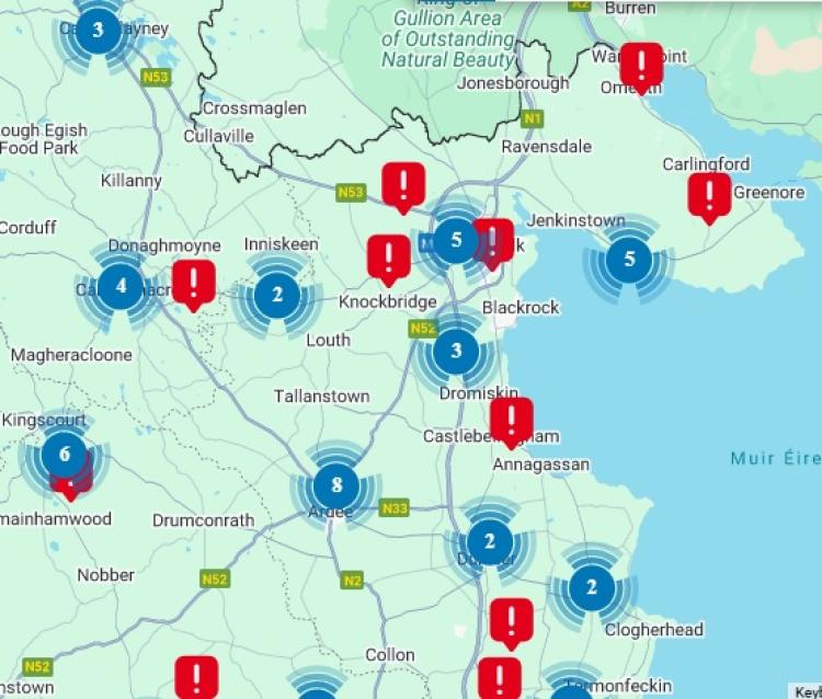 Storm Éowyn: ESB PowerCheck reveals extent of outages across Louth