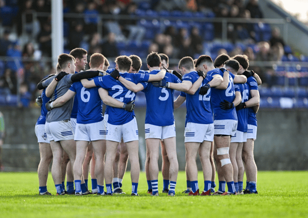 The St. Mary's Ardee team before the AIB Leinster Club SFC quarter-final match between St Mary's Ardee and Rathvilly at DEFY Páirc Mhuire. Photo by Stephen Marken/Sportsfile
