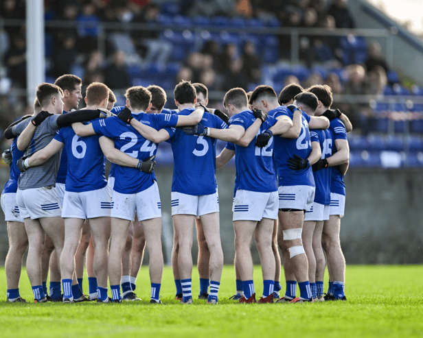 The St. Mary's Ardee team before the AIB Leinster Club SFC quarter-final match between St Mary's Ardee and Rathvilly at DEFY Páirc Mhuire. Photo by Stephen Marken/Sportsfile