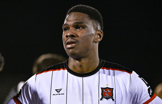 Dundalk's Mayowa Animasahun. Photo by Ben McShane/Sportsfile