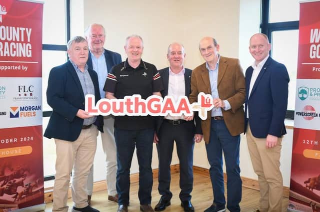 Seán Geeney (second from right). Picture by Louth GAA