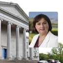 Minister of State Anne Rabbitte (inset) gave evidence during Friday's hearing at Ennis Courthouse