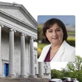 Minister of State Anne Rabbitte (inset) gave evidence during Friday's hearing at Ennis Courthouse