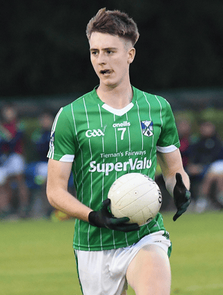 Brian Cafferty on the attack for Geraldines. Picture by Arthur Kinahan