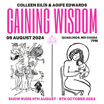 The exhibition showcases a blend of vibrant screen prints, bold colours, and engaging illustrations.