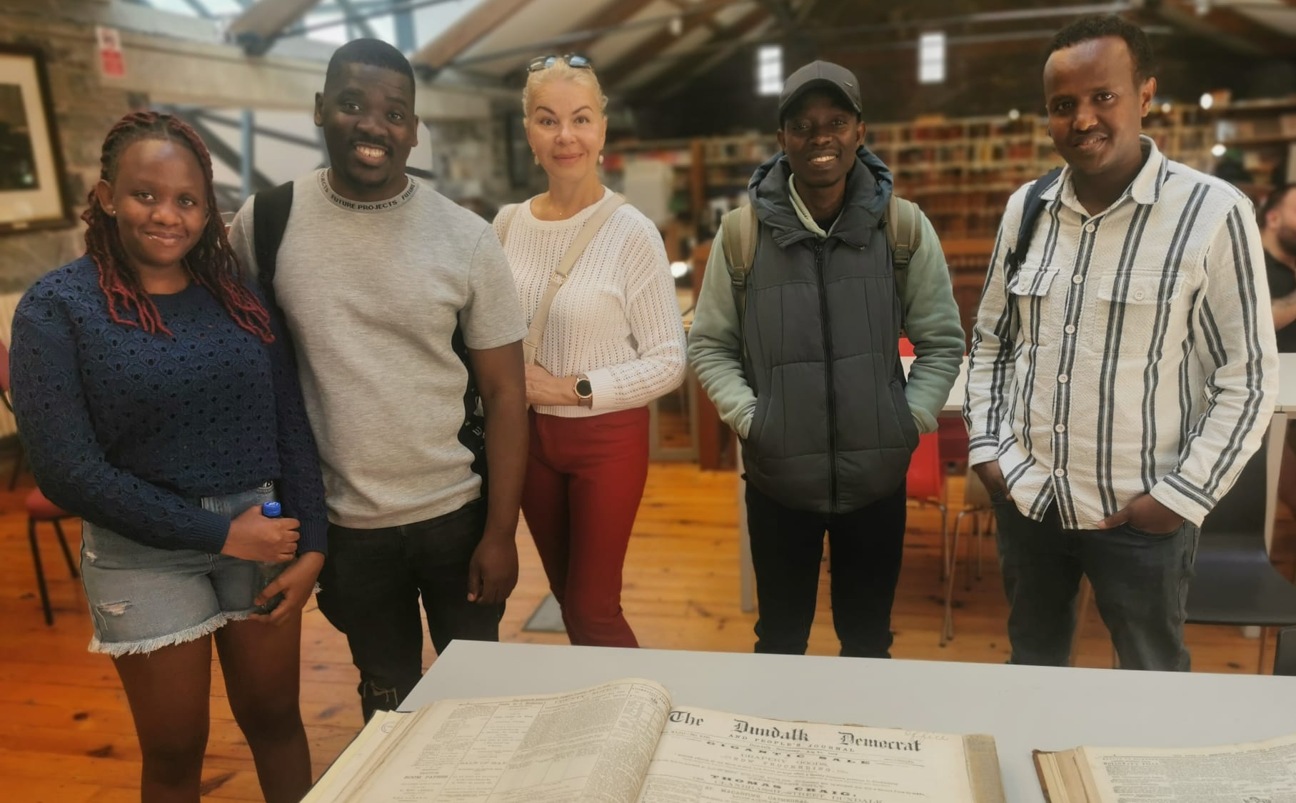LMETB Adult Learning Service particpants at Dundalk Library