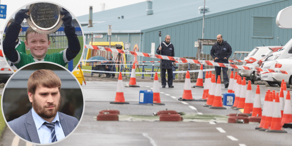 Sergee Kelly (below) has admitted to dangerous driving causing the death of Ronan Wilson in Bundoran. Photos: North West Newspix