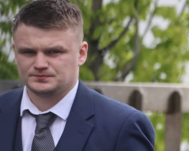 Adam McCarron at Letterkenny Circuit Court. (North West Newspix)