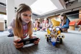 Alexis Kavanagh (10)  at the Kinia Creative Tech Fest event and (below) Aoife Martin-Byrne