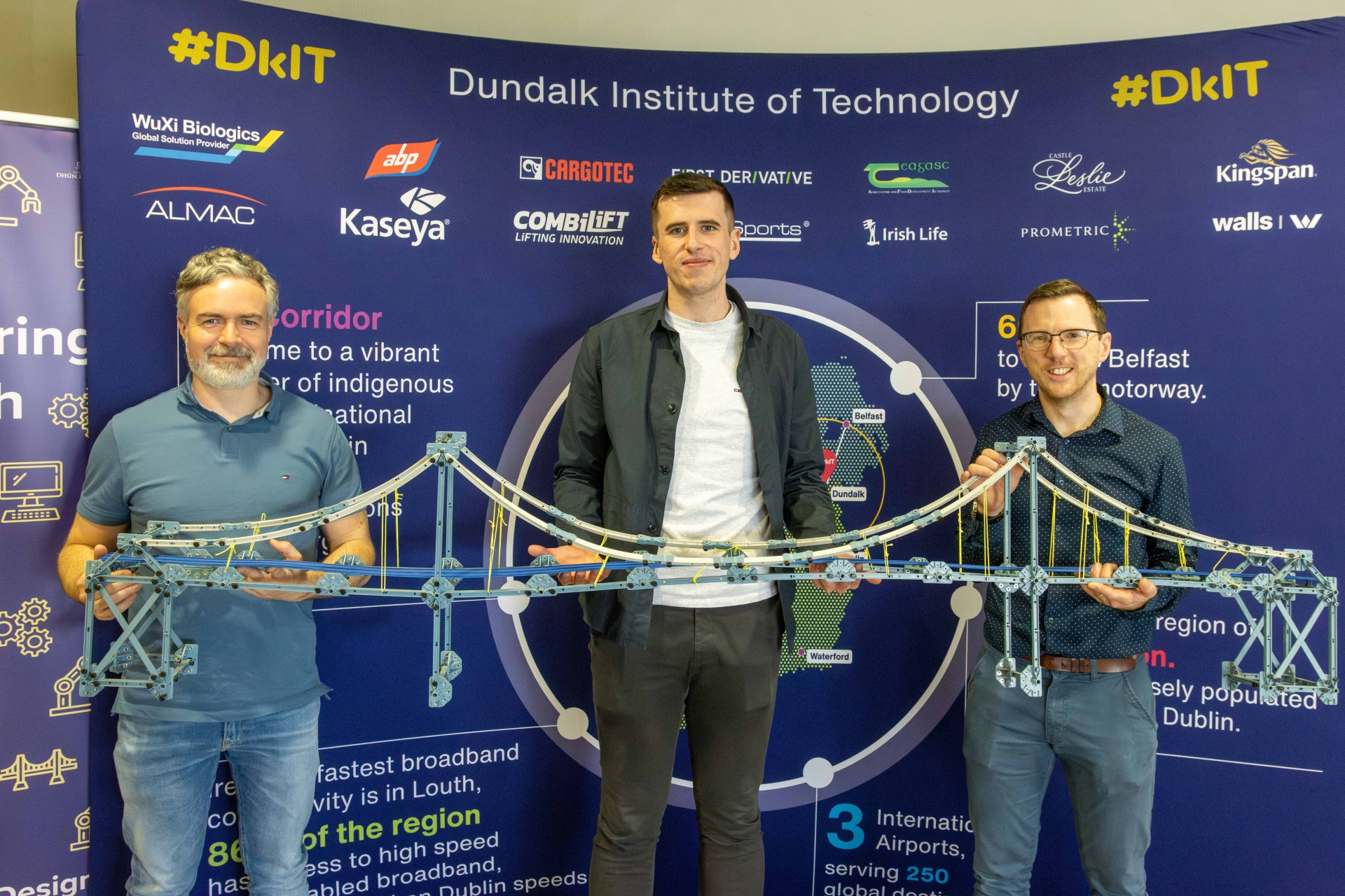 Conor Durin, Mark O'Hare, Gareth Kelly