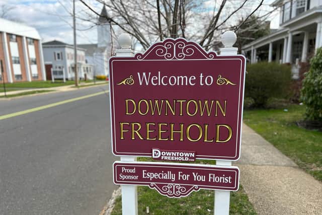 Rathangan is the ancestral home to multiple Freehold residents, including Bruce Springsteen, whose great-great-grandmother, Ann Garrity (on his father's side) came to Freehold from Rathangan in 1852.