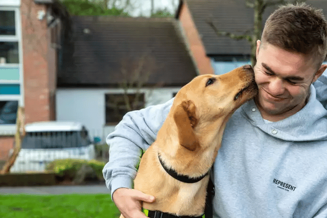 Ireland and Munster fly-half Jack Crowley has appealed for volunteers to sign up as puppy raisers for Irish Guide Dogs for the Blind.
As an ambassador for the charity, Crowley has been involved in puppy raising with his own family for a number of years, raising many pups who went on to become Guide and Assistance Dogs.
“Puppy raising was part of family life growing up. We all got involved, helping each pup to socialise, learn the basics of obedience, and experience everyday activities such as traveling on buses, trains, and even going to some of my games.

“It’s a huge commitment, but we knew that every time a pup left to start formal training, we had given it a significant start in its journey to changing someone’s life. Every time I visit the Centre now, I’m tempted to sign up again!”