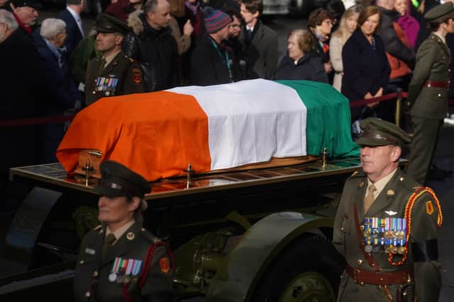 Former taoiseach and Fianna Fail leader Bertie Ahern, who won the 1997 Irish election that would deny John Bruton a second term in government, said the former premier had an “extraordinary career”.