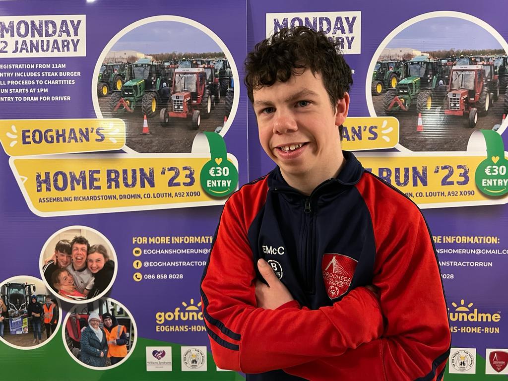 Mid-Louth: Eoghan McCabe organises final Home Run for three amazing ...