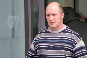 Danny Connors at Letterkenny courthouse. Photo: North West Newspix