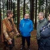 McKenzie Crook, Pat Daly, Chief Executive, Limerick City and County Council, Paul C. Ryan, Regional Film Manager, Film in Limerick, Rachael Power, Crew Academy Manager, Film in Limerick
